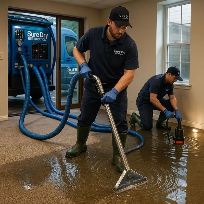 Water Extraction and Removal process in New London, MO
